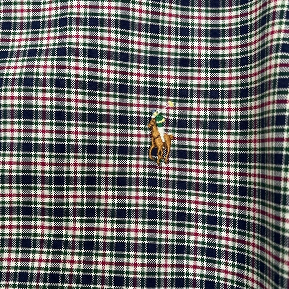 RALPH LAUREN Polo Button Down Plaid Shirt - Picture 2 of 9